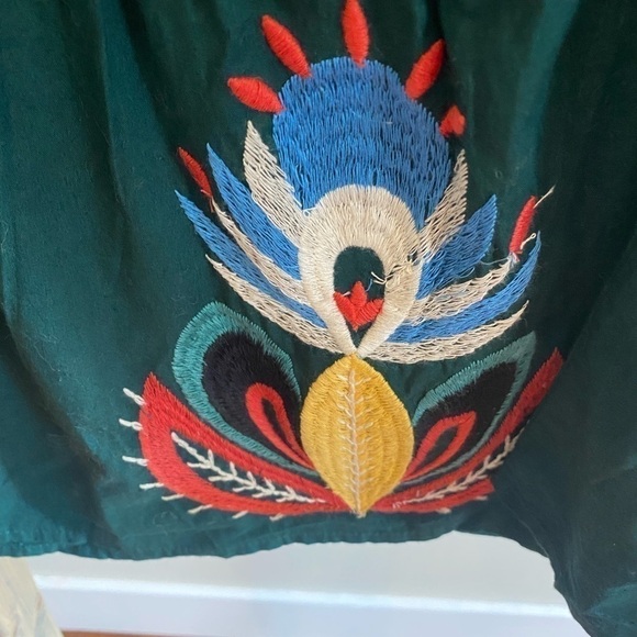 ANTHROPOLOGIE Let Me Be Embroidered Tunic Dress - Picture 11 of 14